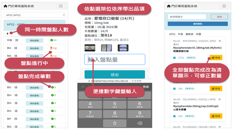 門診藥局盤點系統