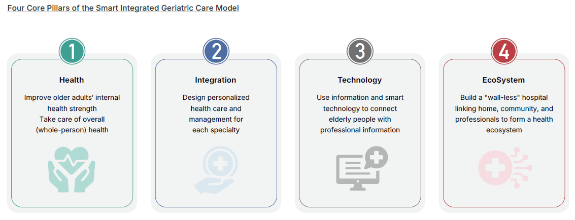 Four Core Pillars of the Smart Integrated Geriatric Care Model
