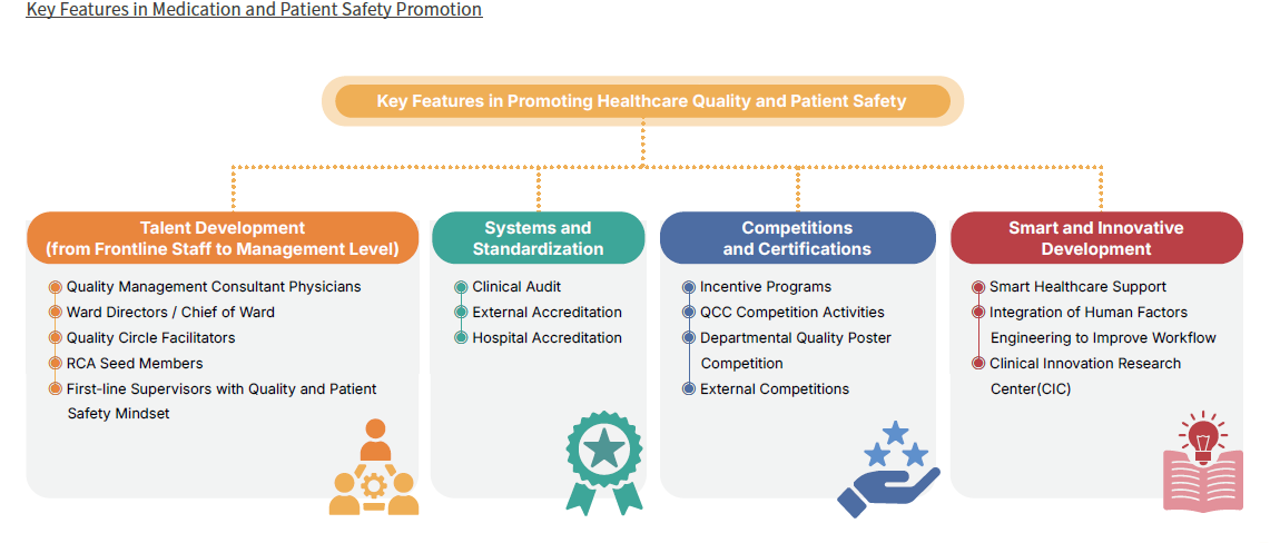 Key Features in Medication and Patient Safety Promotion