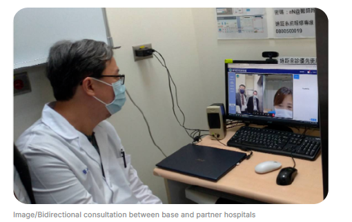 Bidirectional consultation between base and partner hospitals